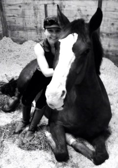 Janine Cuddling Sleepy Bono (2)